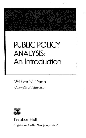 Public Policy Analysis