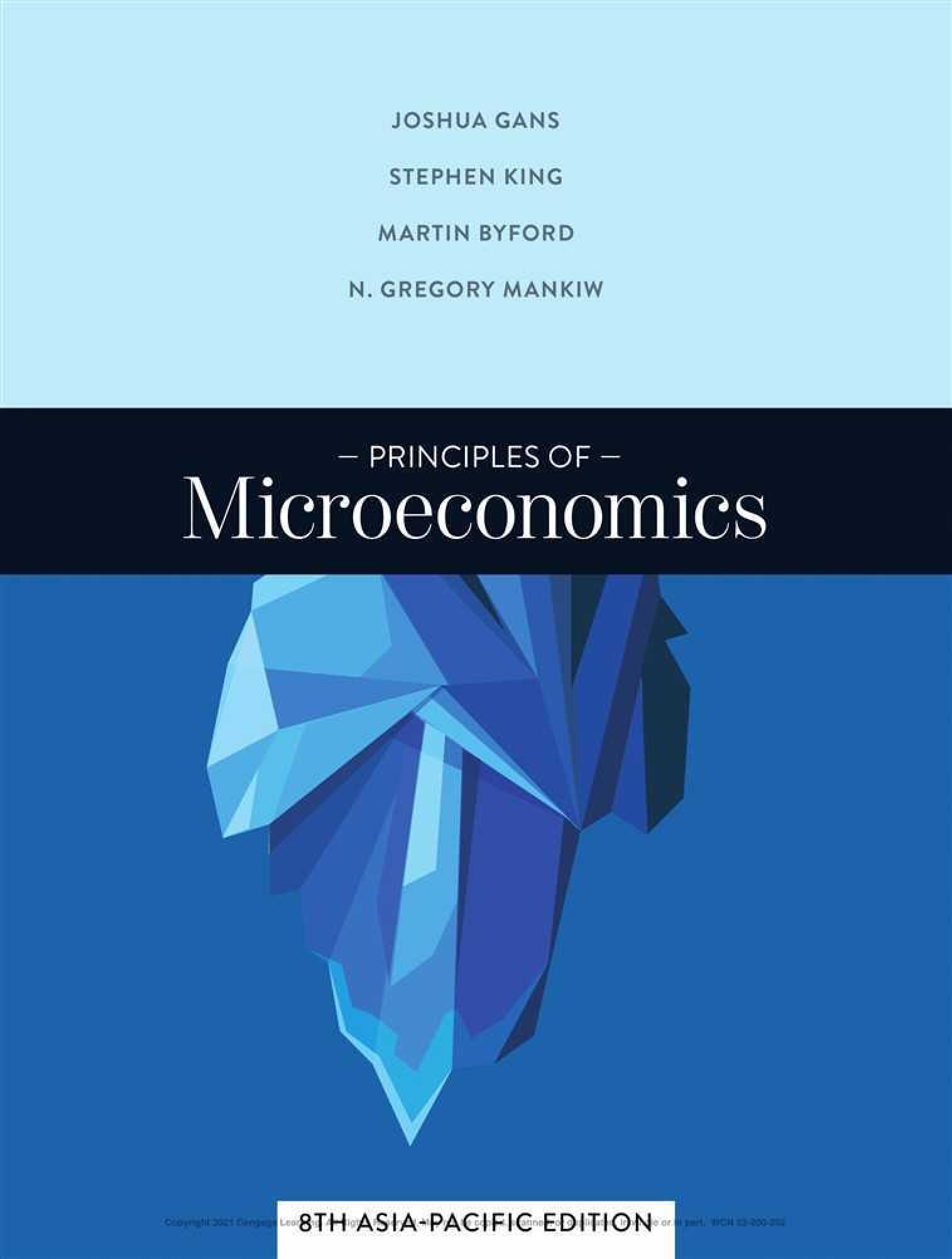 Principles of Microeconomics, 8th asia-pacific edition